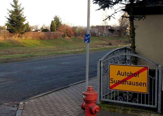 Kein Autohof vor der Tür (Foto: privat) Kein Autohof vor der Tür (Foto: privat)