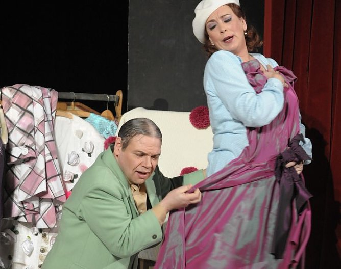 Mit Sabine Blanchard (Foto: Theater Nordhausen) Mit Sabine Blanchard (Foto: Theater Nordhausen)