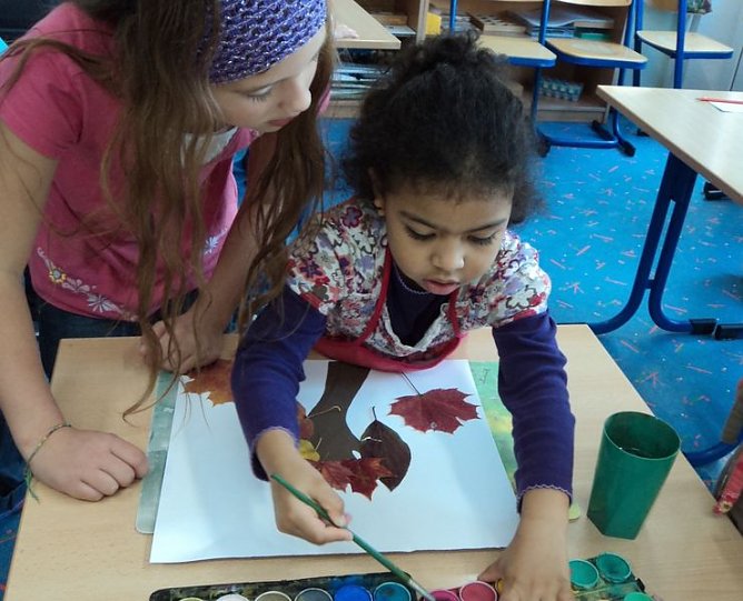 Schulluft geschnuppert (Foto: privat) Schulluft geschnuppert (Foto: privat)