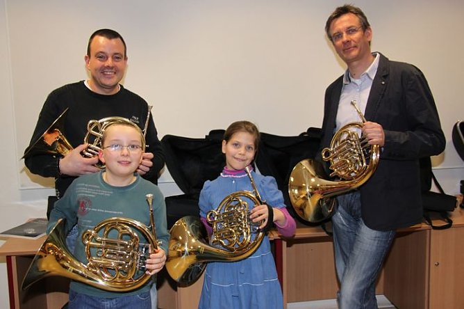 Ins Horn blasen (Foto: J. Piper)