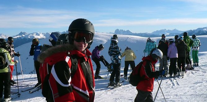 Spa&szlig; im Schnee (Foto: privat)