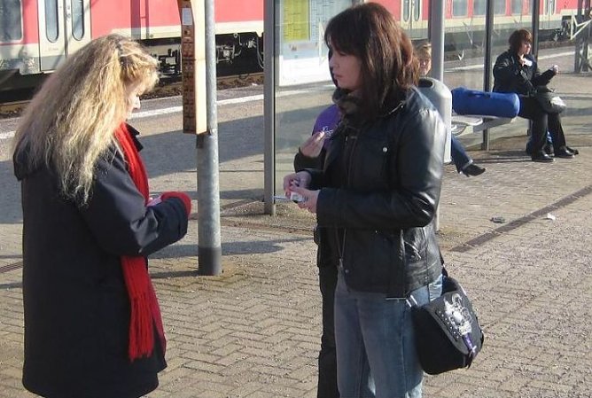 Streik der Lokf&uuml;hrer (Foto: privat)