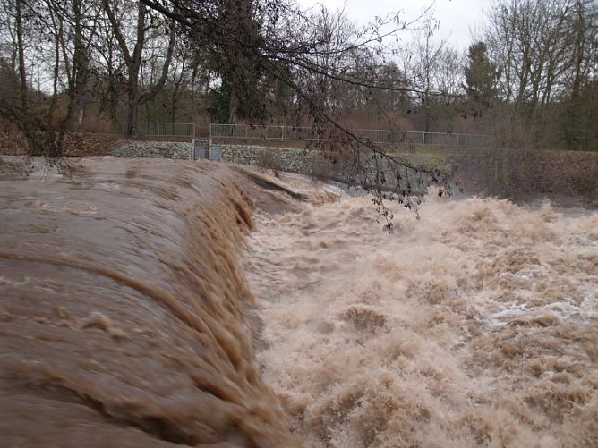 Wassermassen (Foto: nnz) Wassermassen (Foto: nnz)