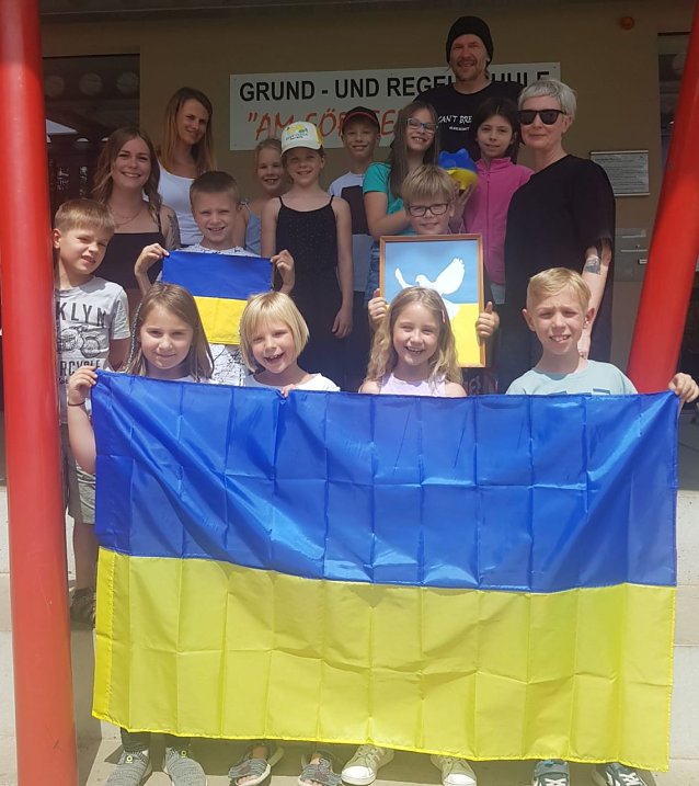 Bild: Spendenaktion an der Grundschule F&ouml;rstemannweg
