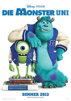 Filmplakat: Die Monster Uni (Foto: Disney)
