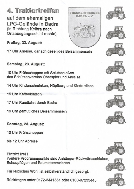 Bild: Traktoren &uuml;ber Traktoren...