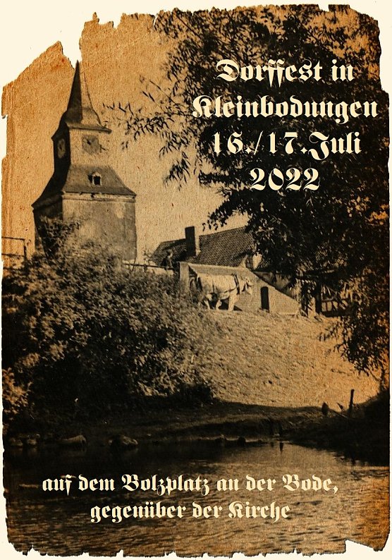 Bild: Kleinbodungen feiert 760. Geburtstag