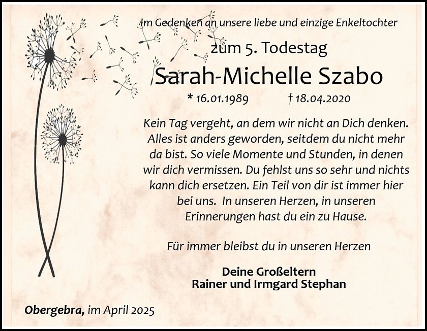 in memoriam (Foto: Bestattungshaus Penseler)