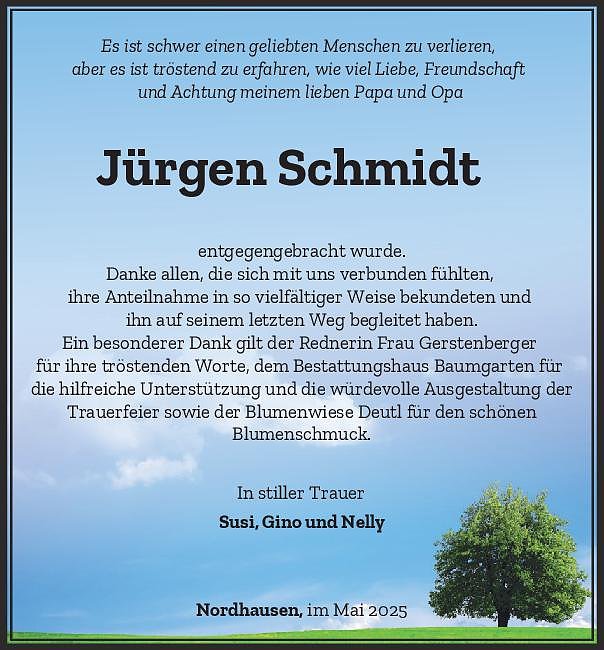 Danksagung (Foto: Bestattung Baumgarten)