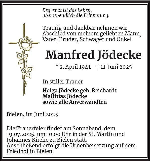 Traueranzeige (Foto: Bestattung Baumgarten)