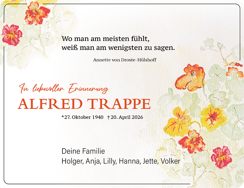 Alfred Trappe (Foto: vgf)