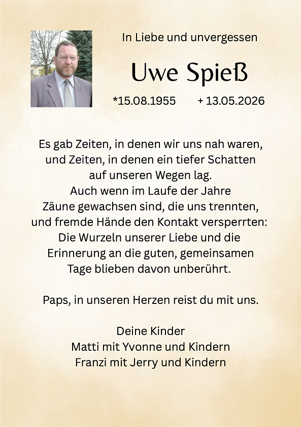 Uwe Spie&szlig; (Foto: privat)
