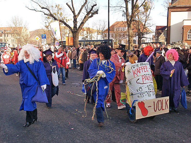 Stra&szlig;enkarneval in Bleicherode
