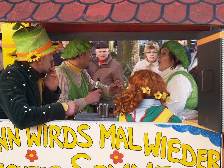 Stra&szlig;enkarneval in Bleicherode