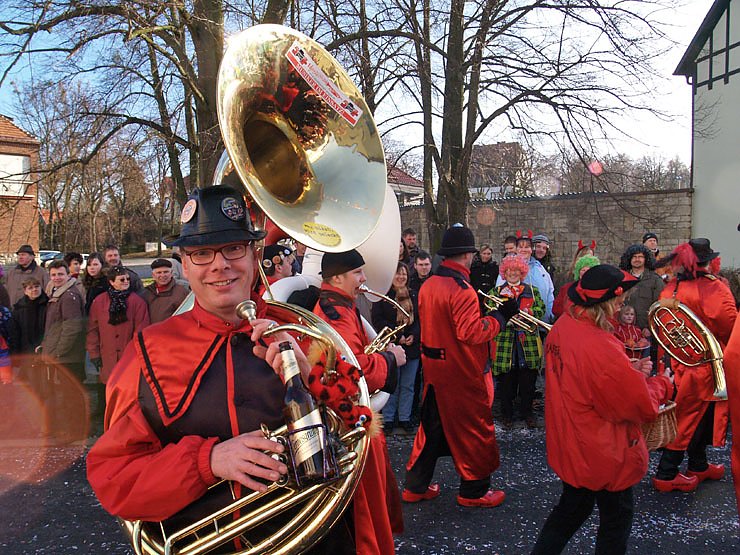 Stra&szlig;enkarneval in Bleicherode