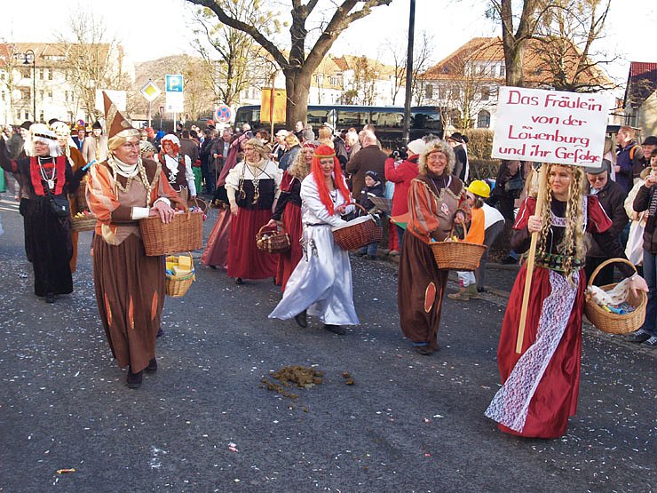 Stra&szlig;enkarneval in Bleicherode
