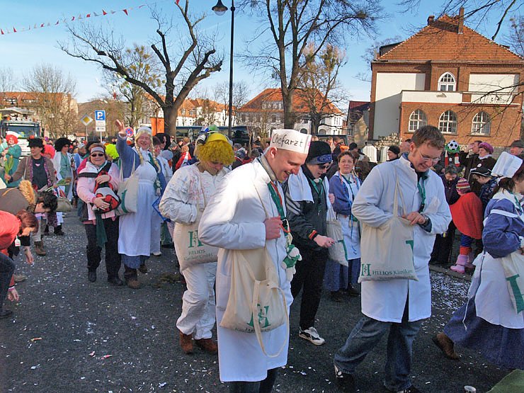 Stra&szlig;enkarneval in Bleicherode
