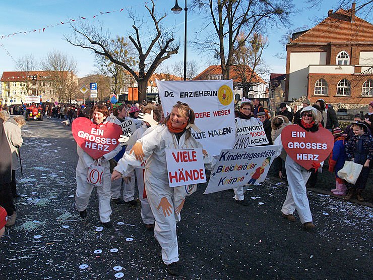 Stra&szlig;enkarneval in Bleicherode