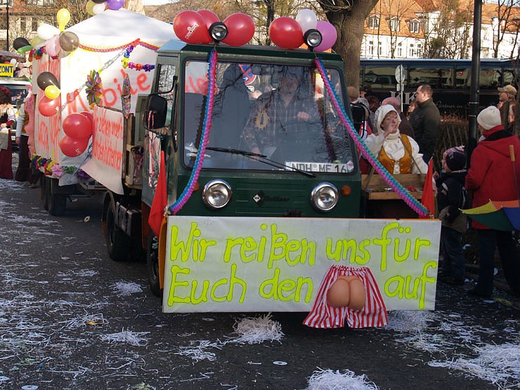 Stra&szlig;enkarneval in Bleicherode