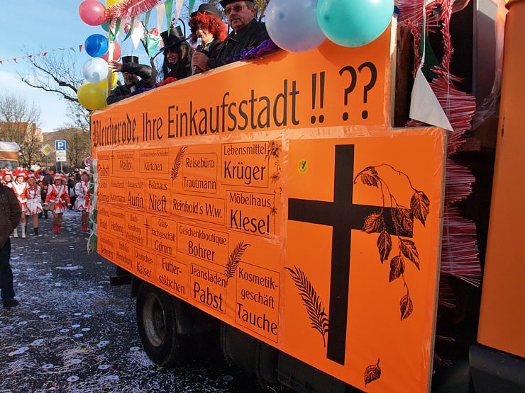 Stra&szlig;enkarneval in Bleicherode