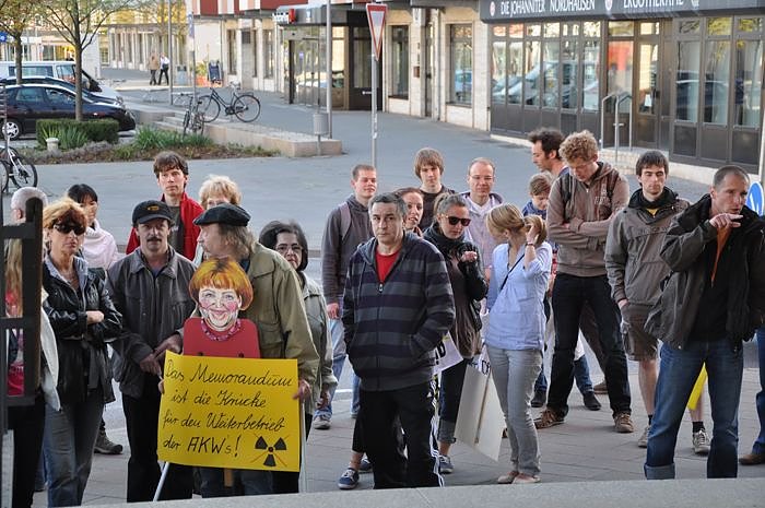 Mahnwache gegen Atomkraft