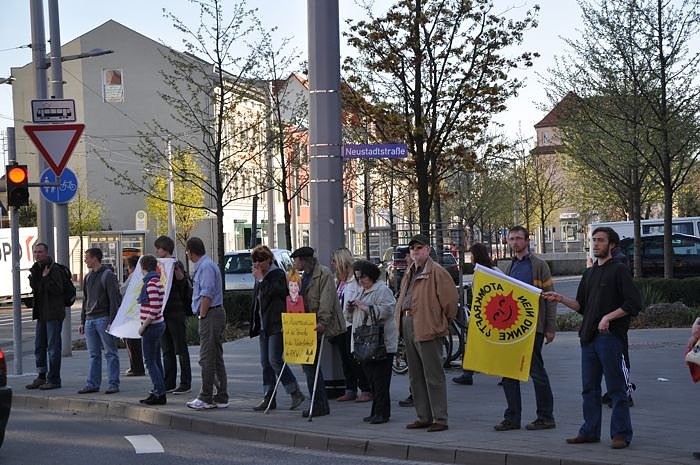 Mahnwache gegen Atomkraft