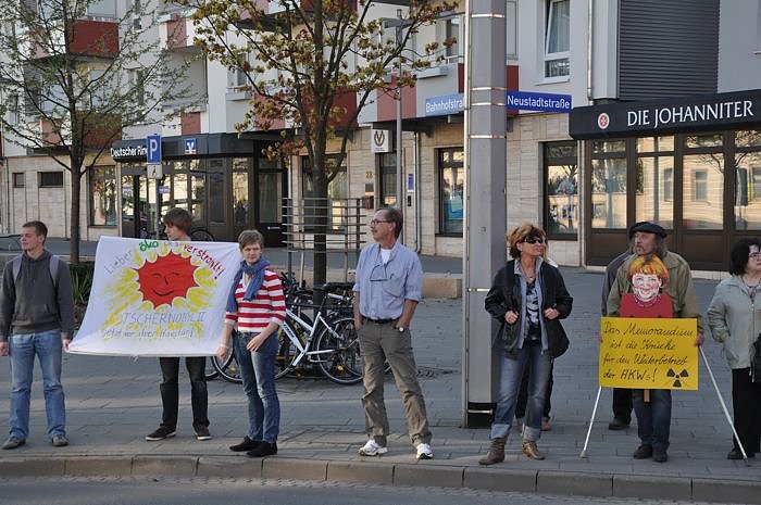 Mahnwache gegen Atomkraft