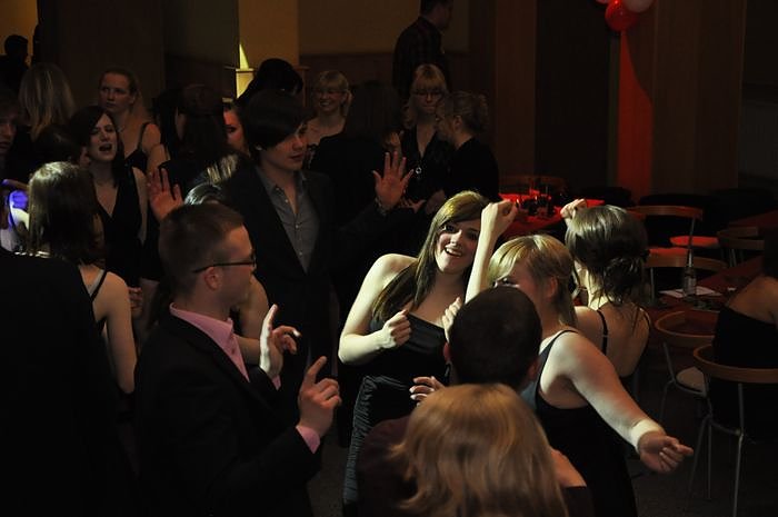 Sch&uuml;lerball im Klubhaus