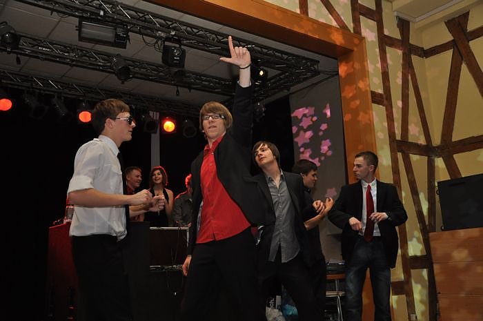 Sch&uuml;lerball im Klubhaus