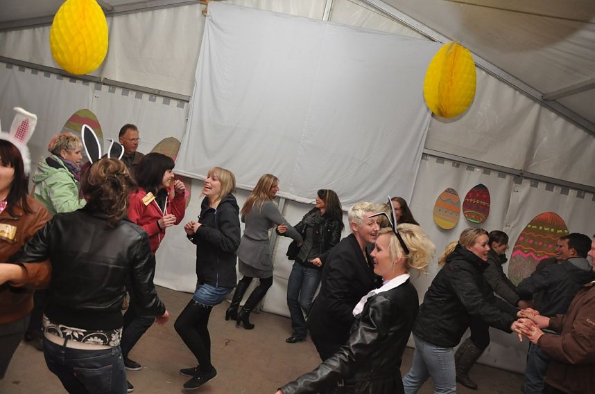 Eierparty in Wollersleben