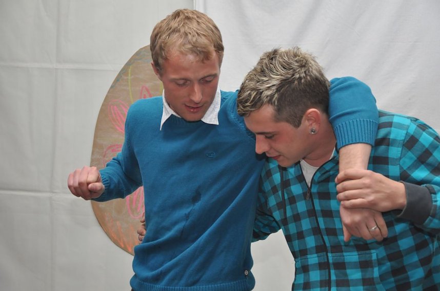 Eierparty in Wollersleben