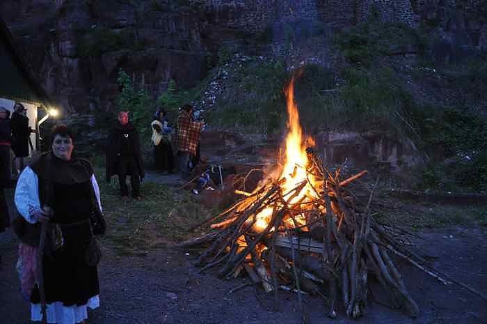 Walpurgis auf der Burg Hohnstein