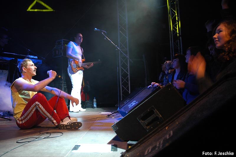 Maisprung auf der Burg