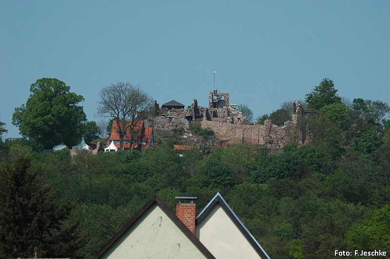 Maisprung auf der Burg