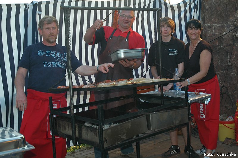 Maisprung auf der Burg