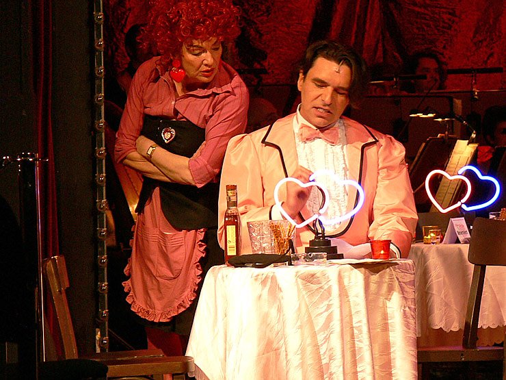 Herzklopfen auf der B&uuml;hne