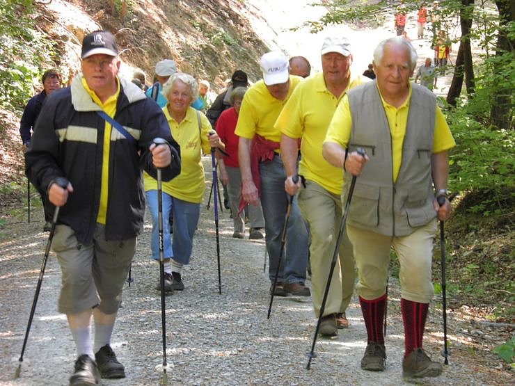 Wanderung in Familie