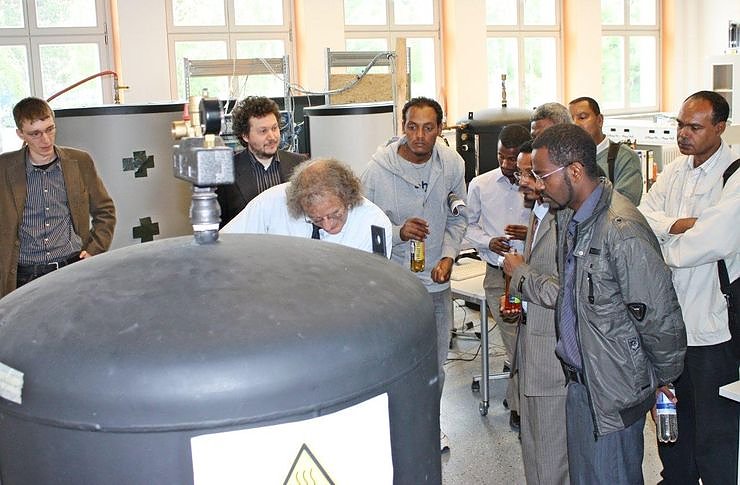 Besuch aus &Auml;thiopien