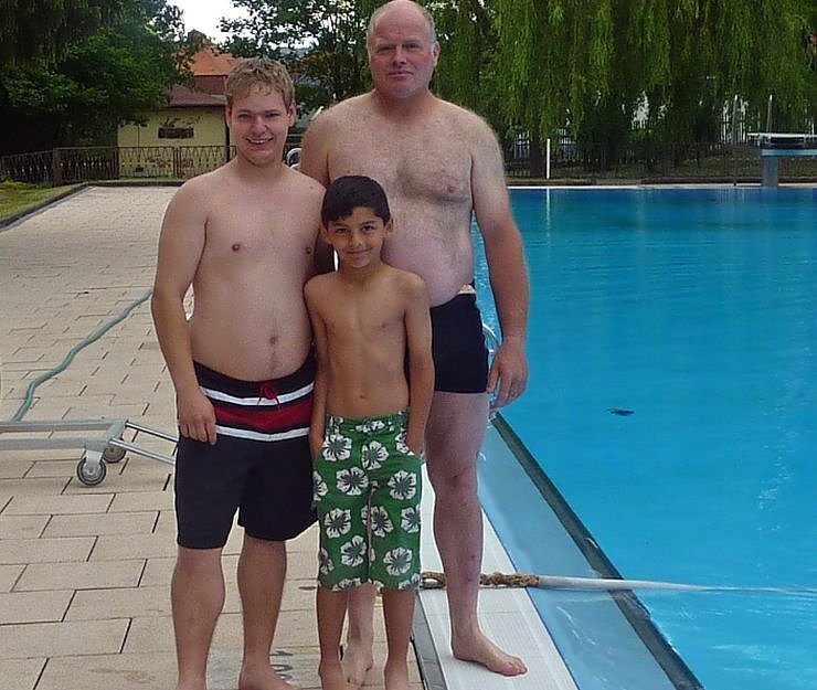 Es kann gebadet werden