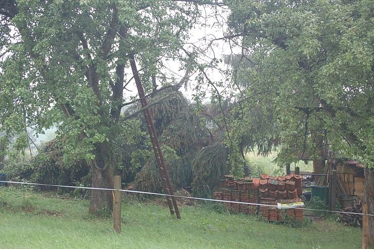 Sturm verursacht Sch&auml;den