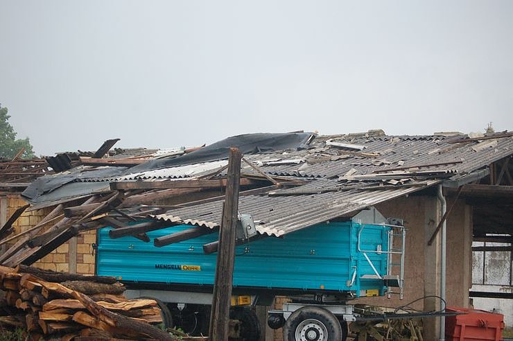 Sturm verursacht Sch&auml;den