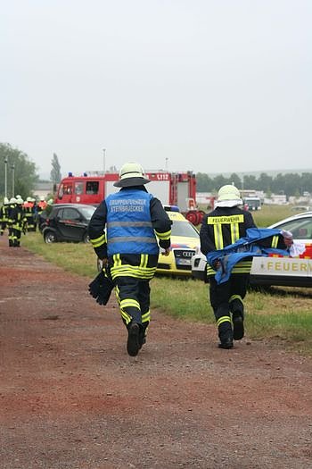 &Uuml;bung am Bahnhof