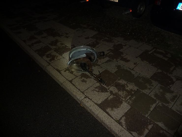 Crash am Taschenberg