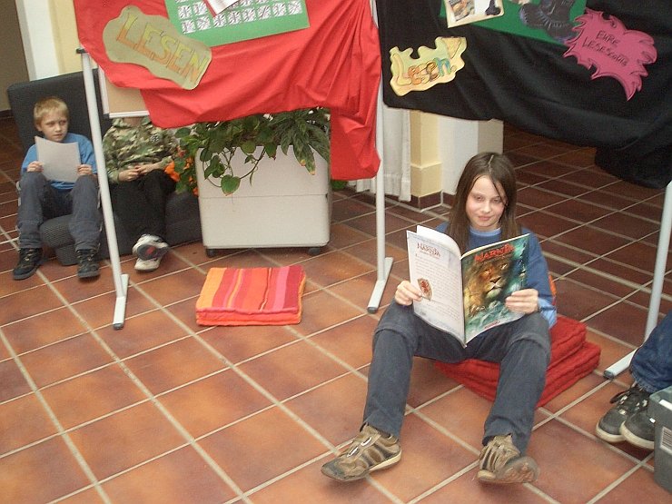 Lesewoche an der Petersbergschule