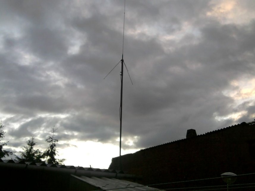 Unwetter &uuml;ber Bielen