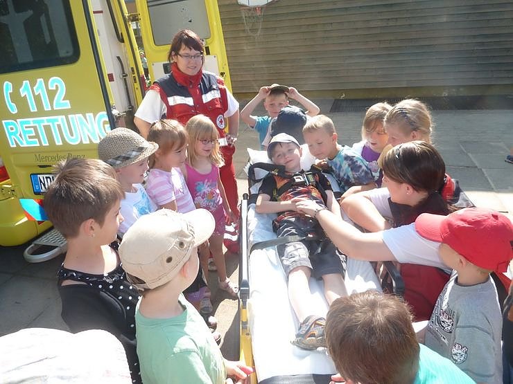 Fr&uuml;h &uuml;bt sich - auch in Verkehrserziehung