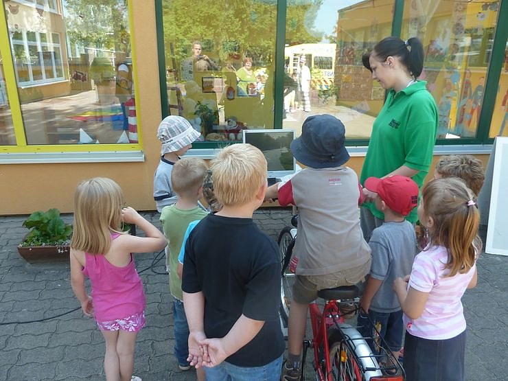 Fr&uuml;h &uuml;bt sich - auch in Verkehrserziehung