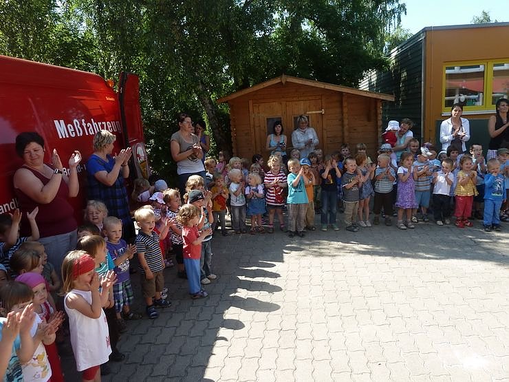 Fr&uuml;h &uuml;bt sich - auch in Verkehrserziehung