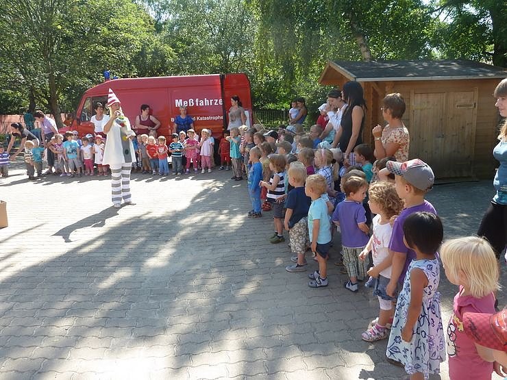 Fr&uuml;h &uuml;bt sich - auch in Verkehrserziehung