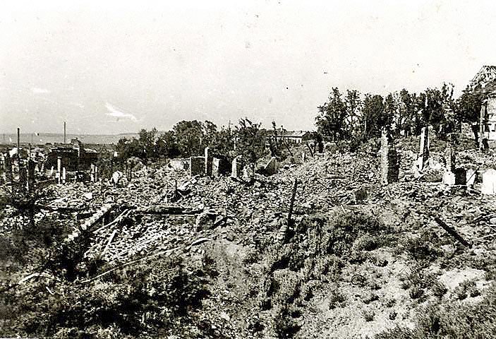 Nordhausen nach der Zerst&ouml;rung: Heutige Stadtterasse